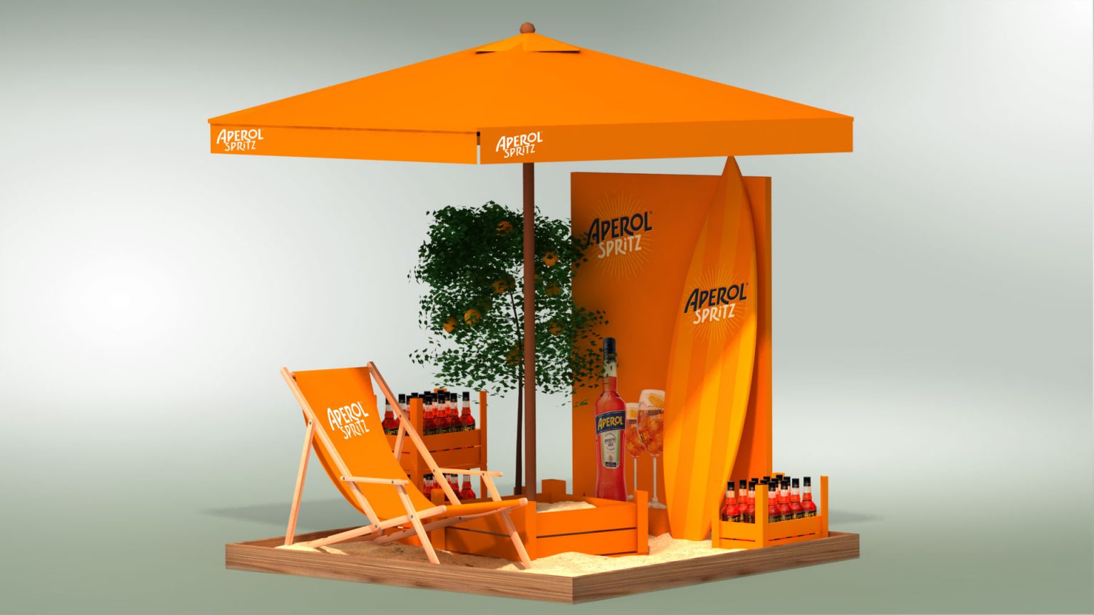 Aperol Displays Propervs